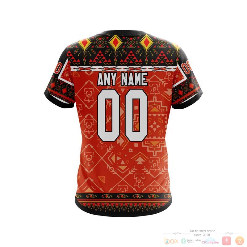Personalized NHL Philadelphia Flyers brocade pattern 3d shirt hoodie 1 2 3 4 5 6