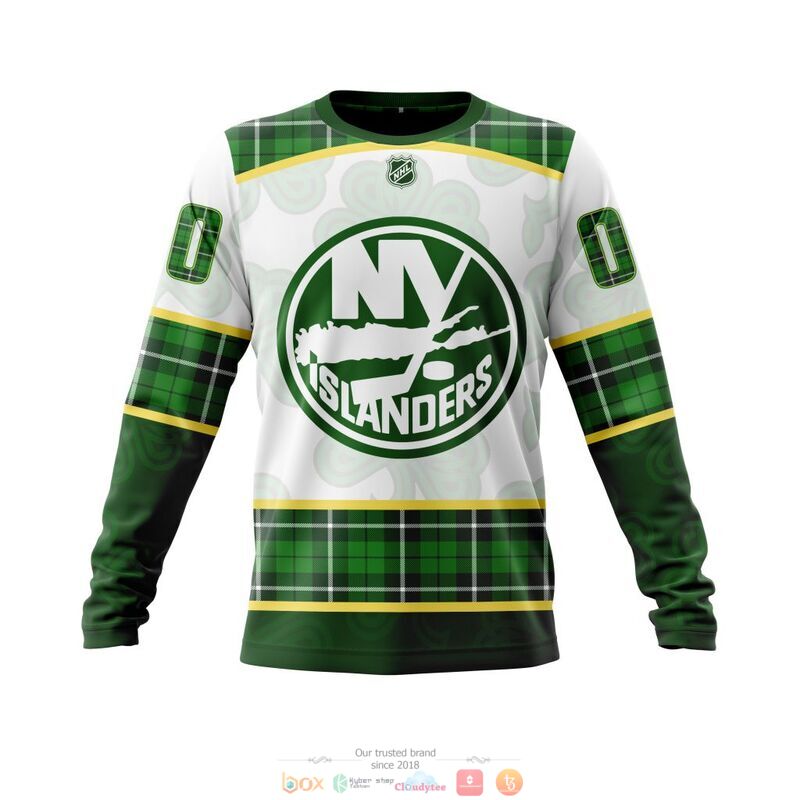 Personalized New York Islanders NHL St Patrick Days 3d shirt hoodie 1 2 3