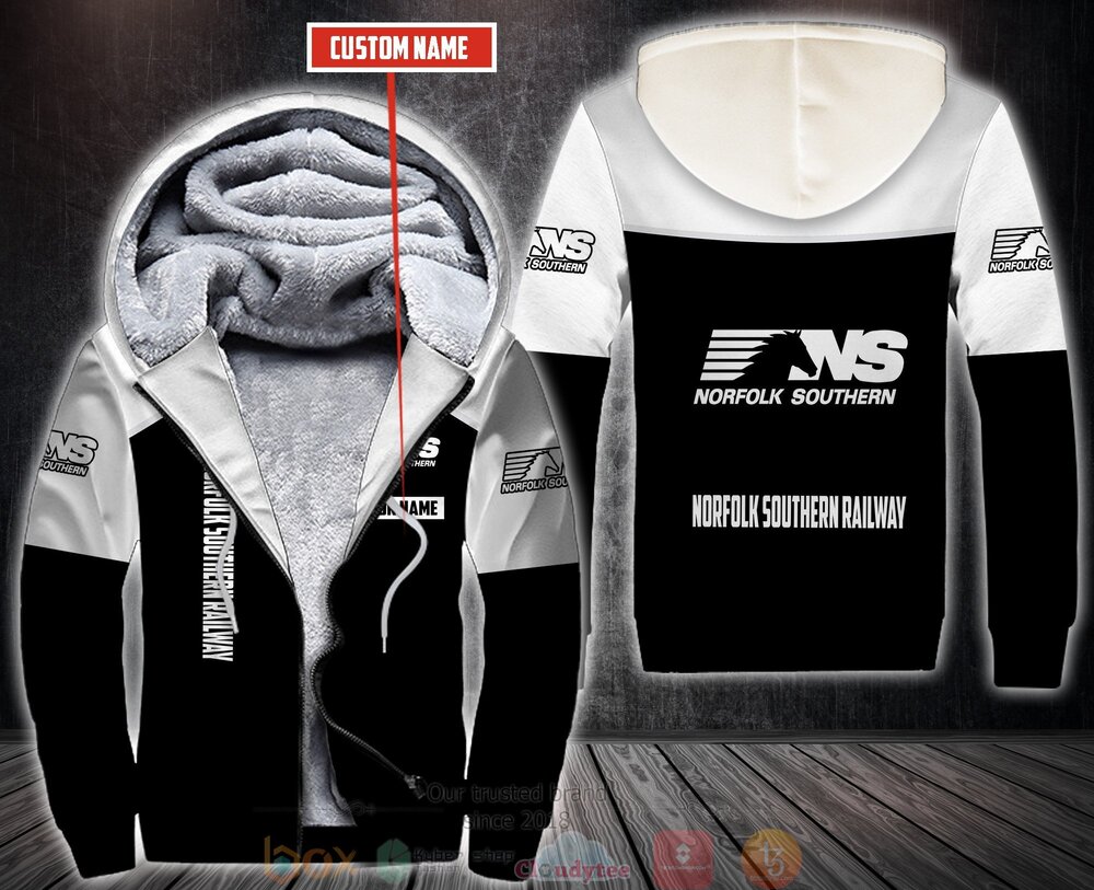 Personalized Norfolk Southern Railway 3D Fleece Hoodie Hoodie