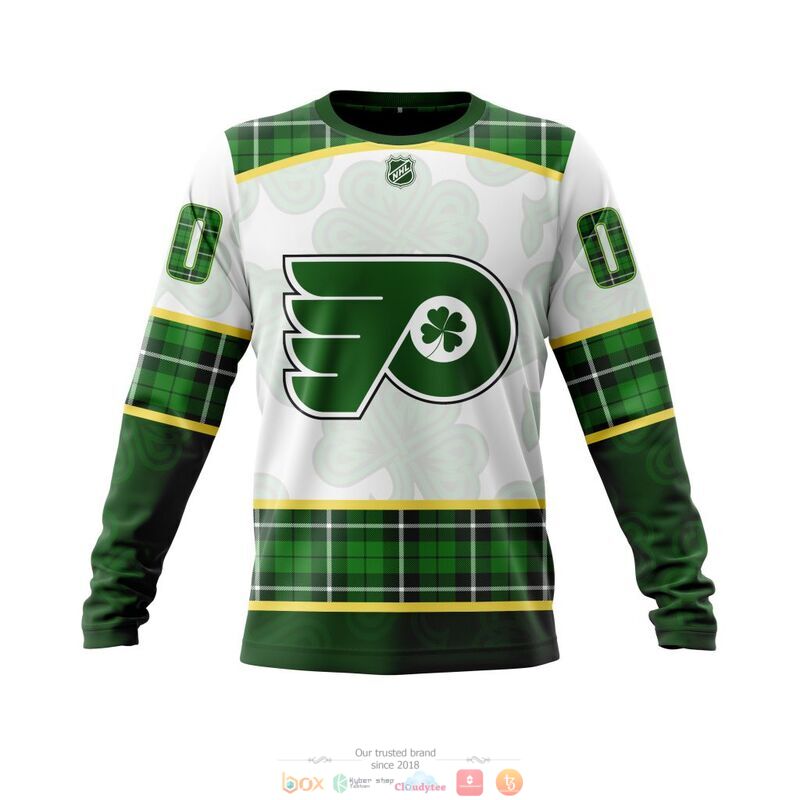 Personalized Philadelphia Flyers NHL St Patrick Days 3d shirt hoodie 1 2 3