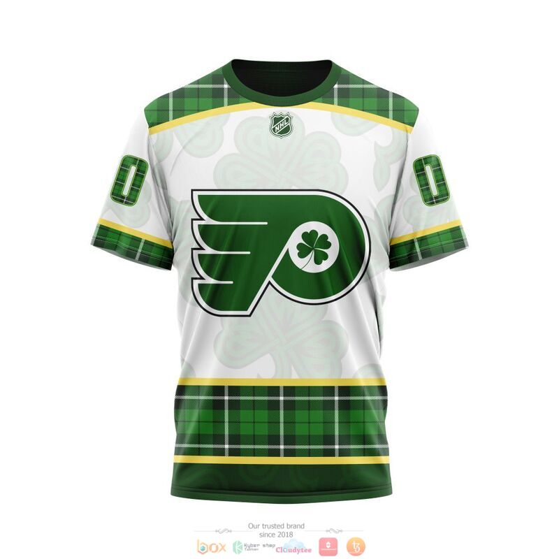 Personalized Philadelphia Flyers NHL St Patrick Days 3d shirt hoodie 1 2 3 4 5