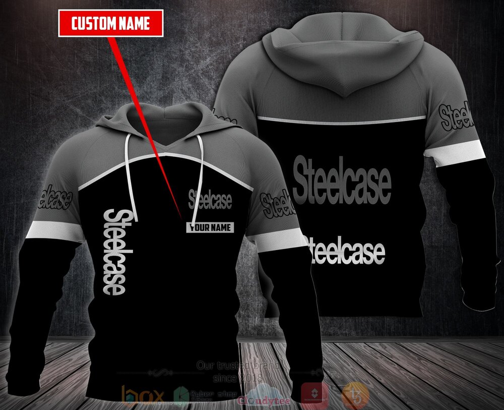 Personalized Steelcase 3D Fleece Hoodie Hoodie 1