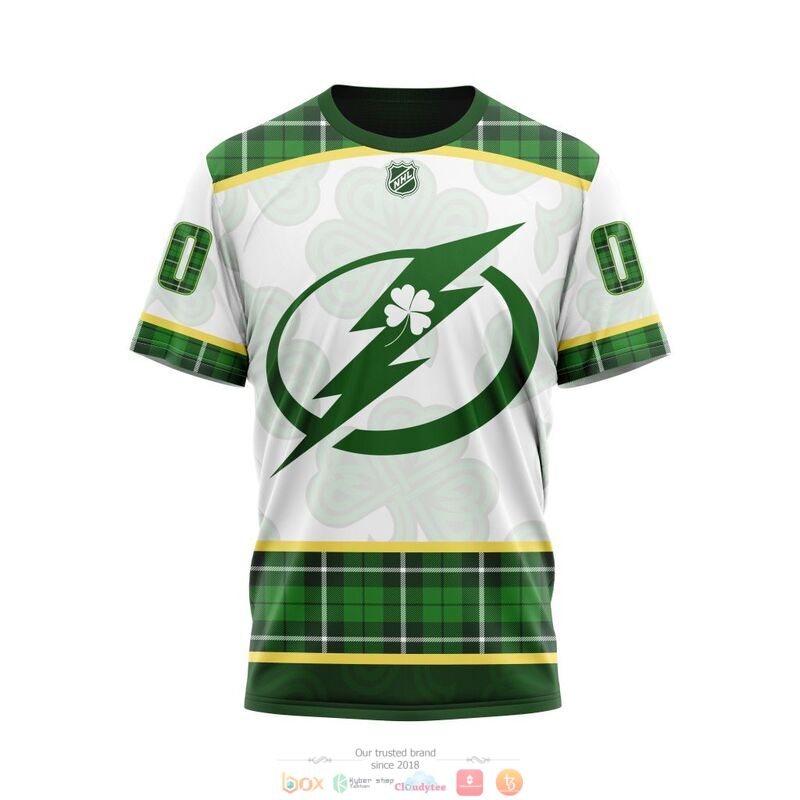 Personalized Tampa Bay Lightning NHL St Patrick Days 3d shirt hoodie 1 2 3 4 5