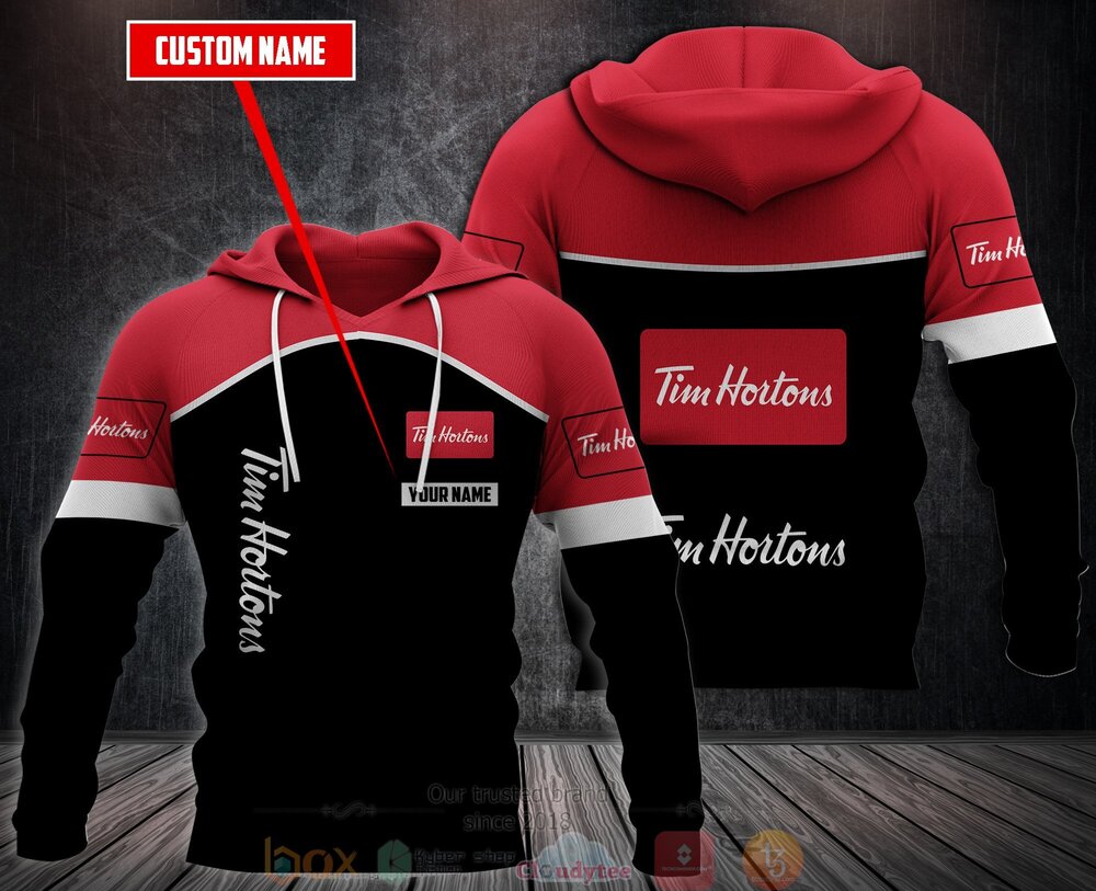 Personalized Tim Hortons 3D Fleece Hoodie Hoodie 1