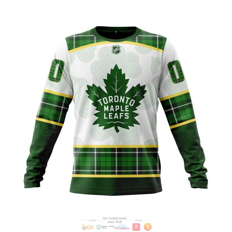 Personalized Toronto Maple Leafs NHL St Patrick Days 3d shirt hoodie 1 2 3