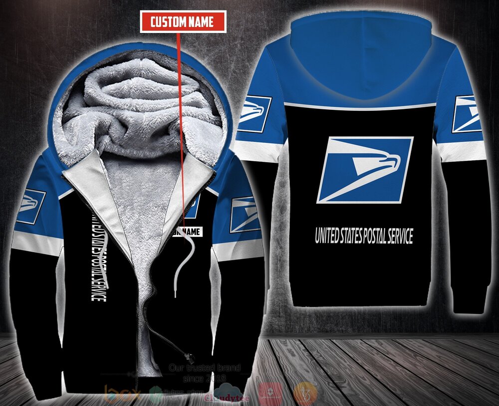 Personalized Usps 3D Fleece Hoodie Hoodie