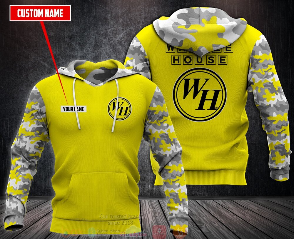 Personalized Waffle House 3D Fleece Hoodie Hoodie 1