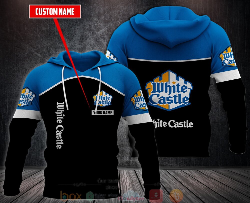 Personalized White Castle 3D Fleece Hoodie Hoodie 1