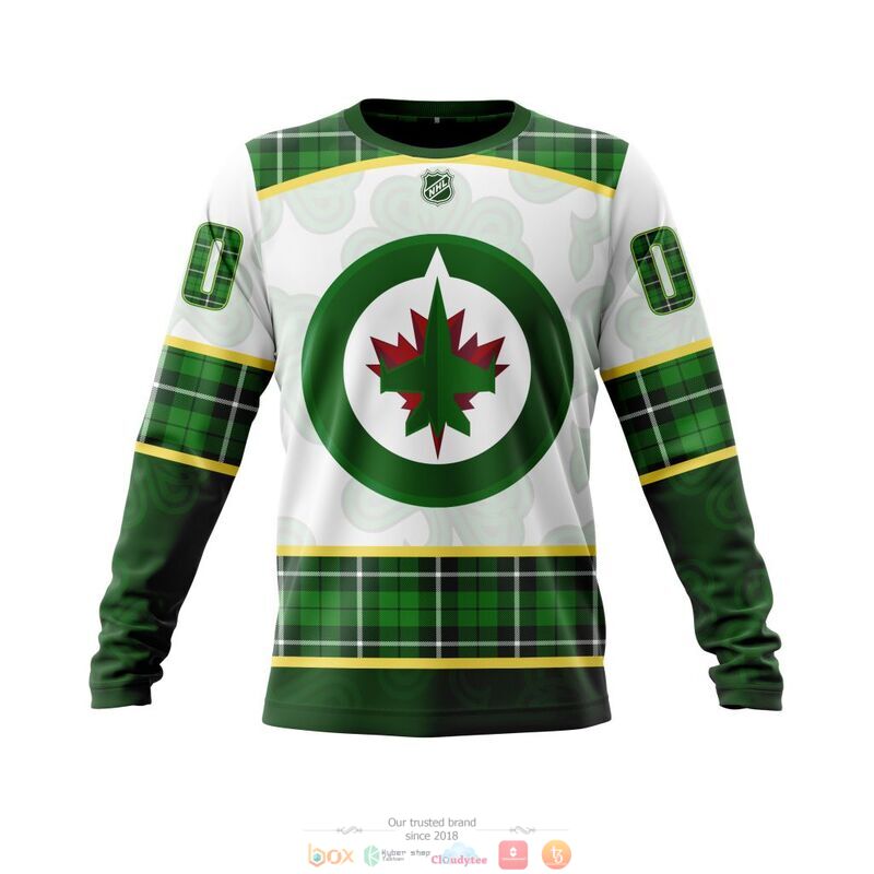 Personalized Winnipeg Jets NHL St Patrick Days 3d shirt hoodie 1 2 3