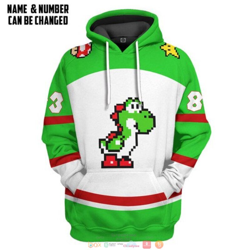 Personalized Yoshi custom 3d shirt hoodie