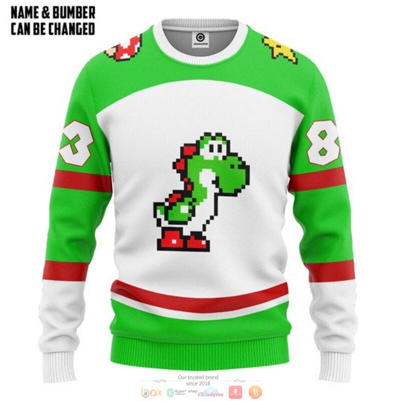 Personalized Yoshi custom 3d shirt hoodie 1