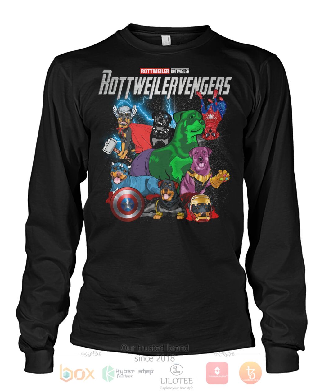 Rottweilervengers 3D Hoodie Shirt