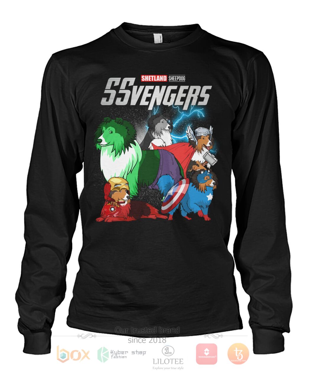 Shetland sheepdog Ssvengers 3D Hoodie Shirt