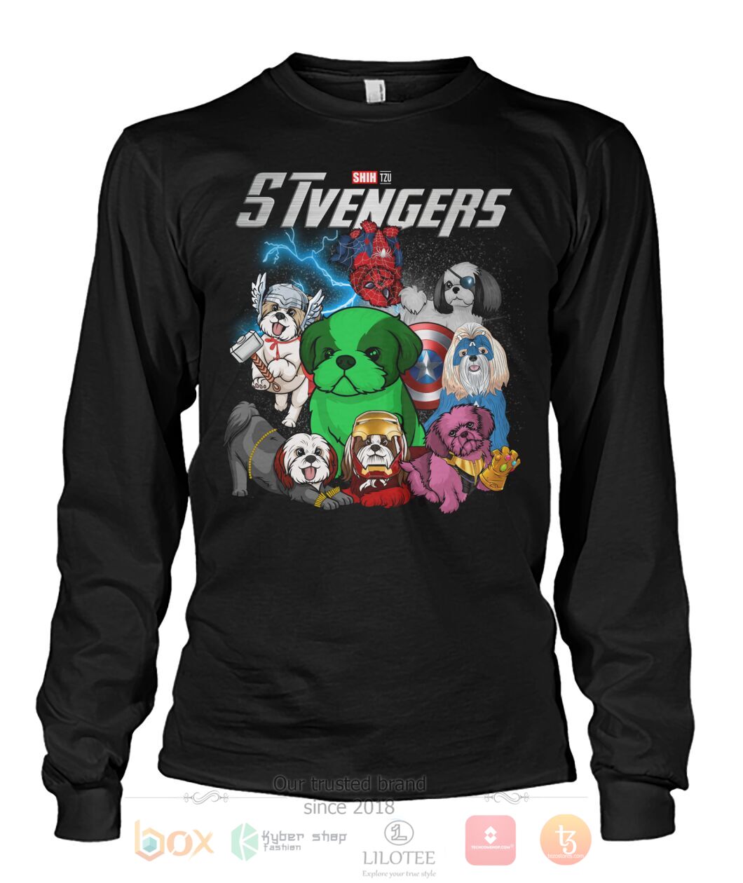 Shih Tzu Stvengers 3D Hoodie Shirt