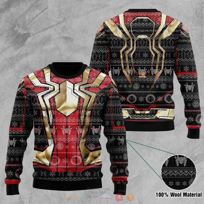 Spider Man Knitted Sweatshirt