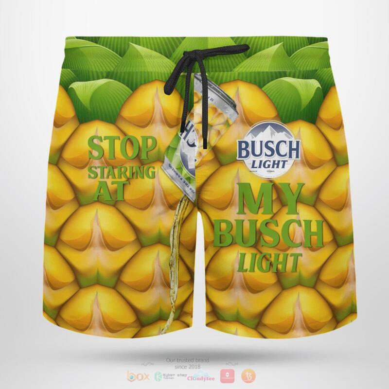 Stop Staring At My Busch Light Beach Short 1 2 3 4 5