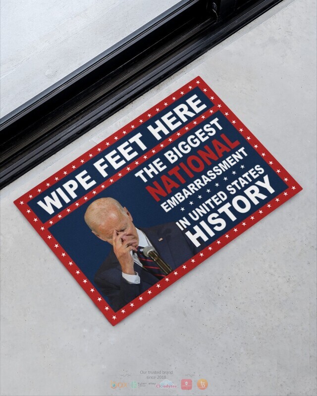 The Biggest National Embarrassment in USA history Biden doormat 1 2 3 4