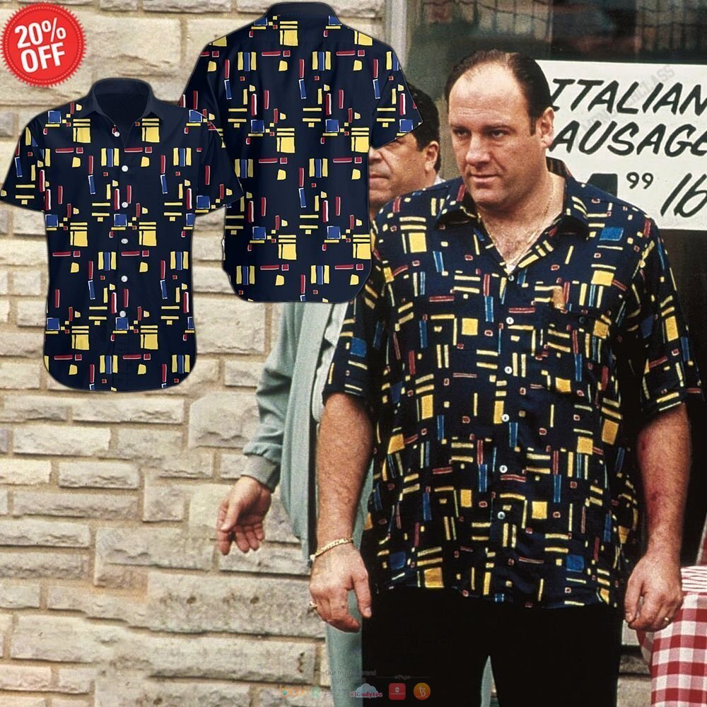 The Sopranos 5 Blue Hawaiian Shirt