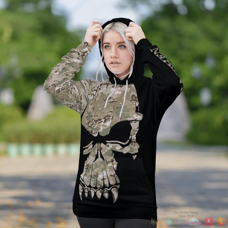Viking Camo Skull Valknut Heathen 3d shirt Hoodie 1 2 3 4 5