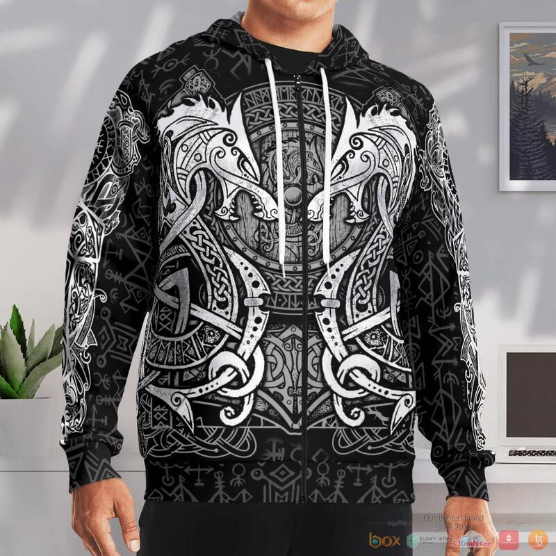 Viking Fenrir Hammer 3d shirt Hoodie 1 2 3 4 5 6 7 8 9