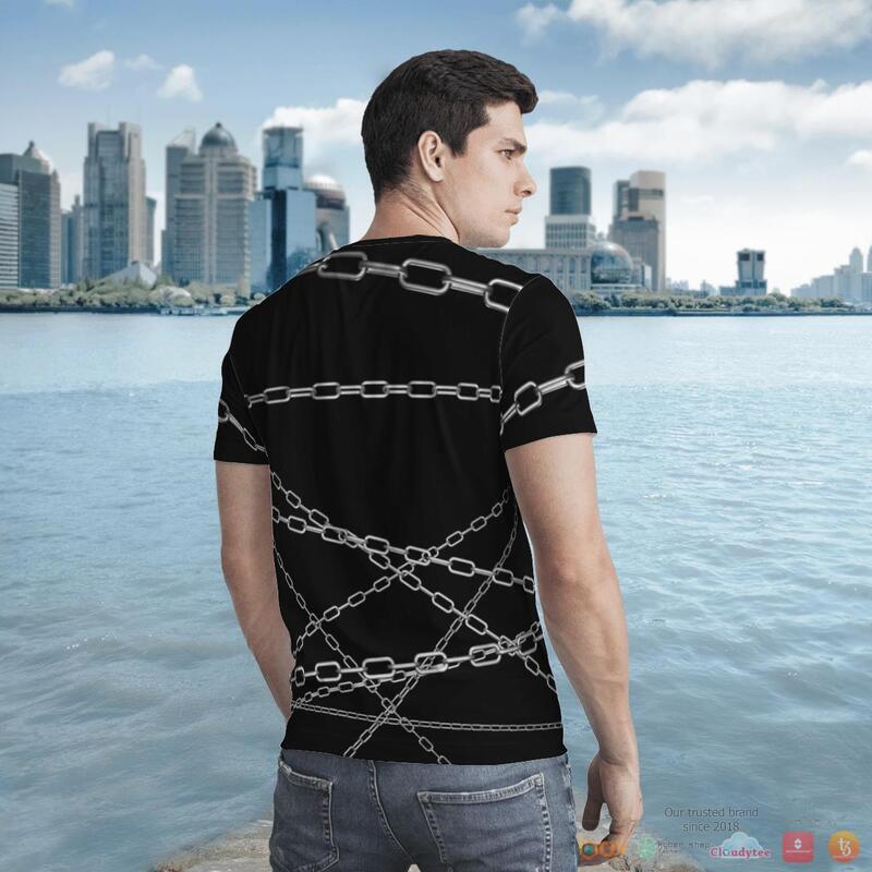 Viking Fenrir is tied with chains 3d shirt Hoodie 1 2 3 4 5