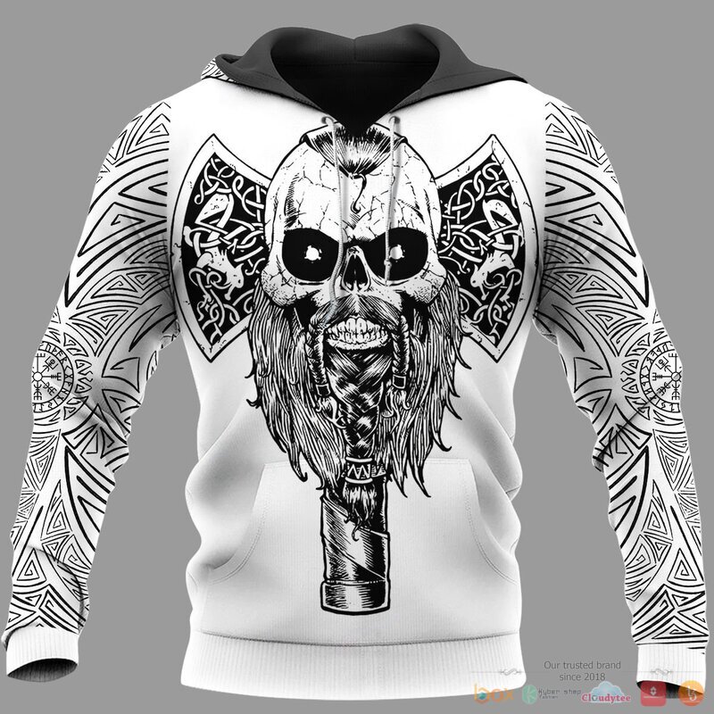 Viking Hammer Tree Axe 3d shirt Hoodie