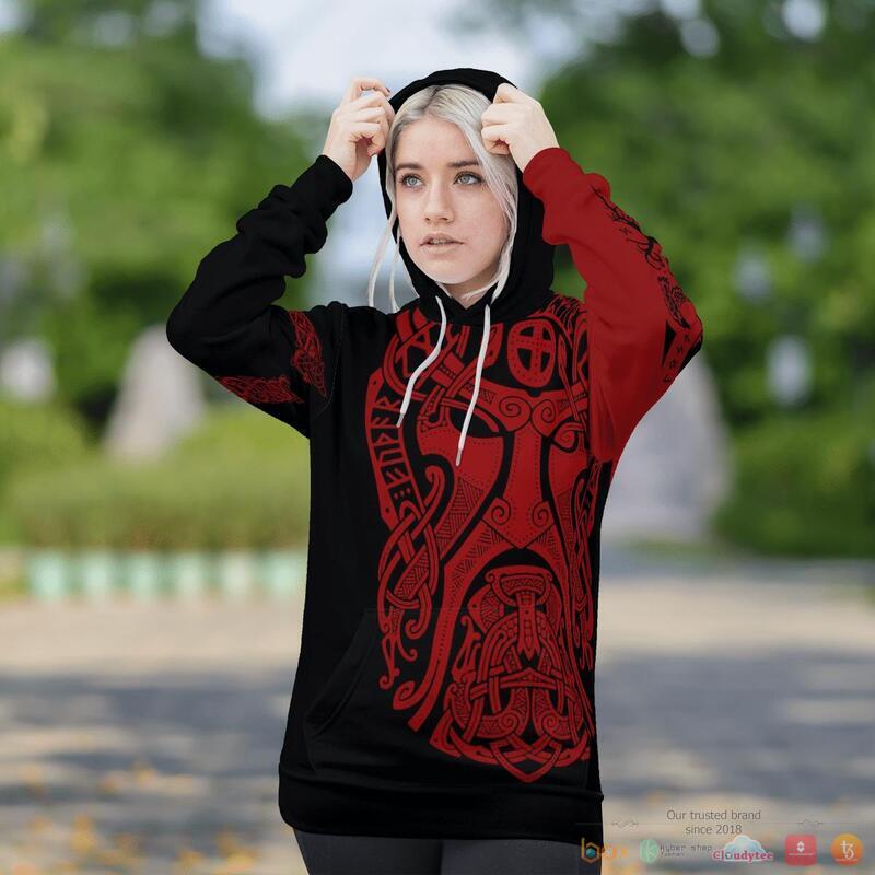 Viking Odin Art Bear Vegvisir 3d shirt Hoodie 1 2 3 4 5