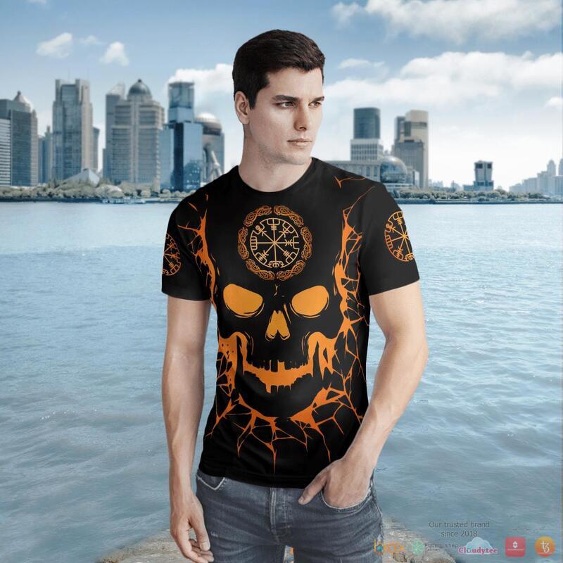 Viking Skull Viking And Backbone Is An Ax 3d shirt Hoodie 1 2 3 4 5