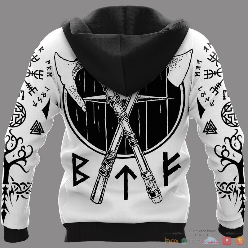 Viking The Sons of Fenrir Hati and Skoll 3d shirt Hoodie 1 2 3