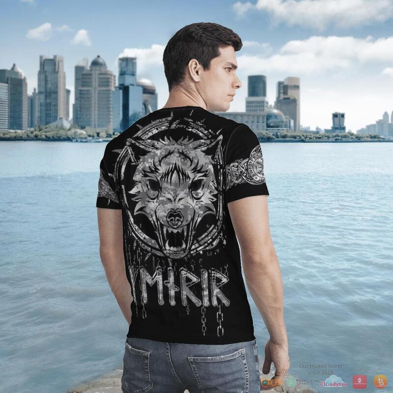 Viking Tree Of Life Fenrir Wolf 3d shirt Hoodie 1 2 3 4