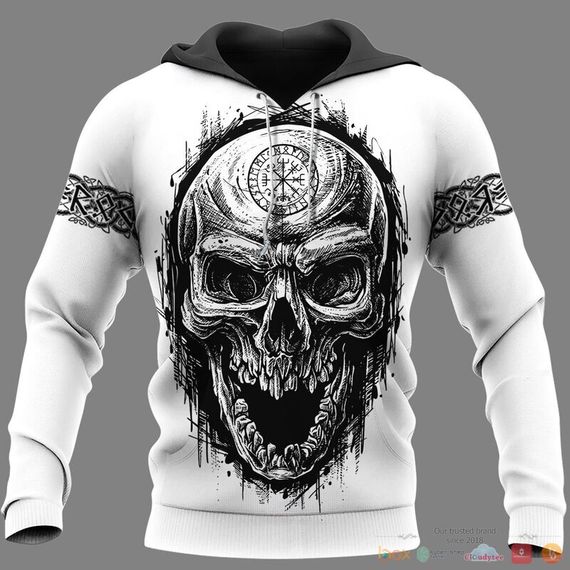 Viking Viking Axe Tree Of Life 3d shirt Hoodie