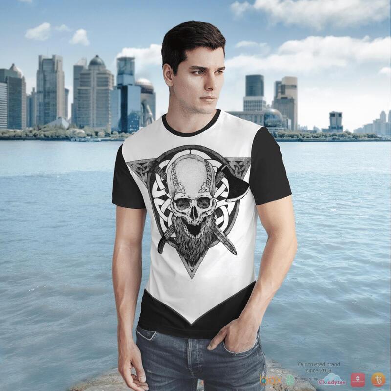 Viking Warrior Viking Symbol 3d shirt Hoodie 1 2 3 4 5
