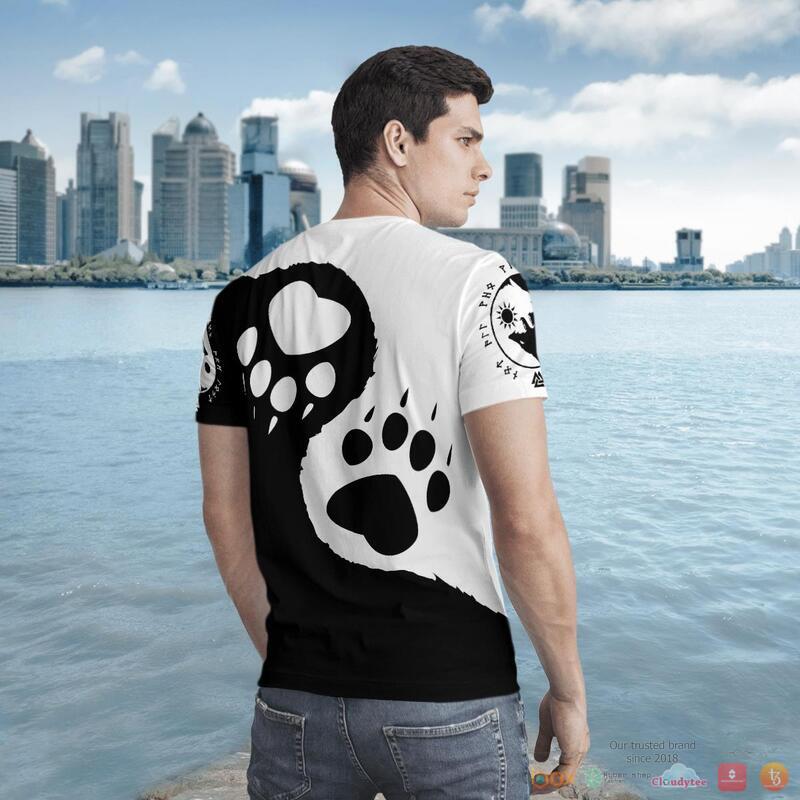 Viking Ying Yang Wolf Skoll and Hati 3d shirt Hoodie 1 2 3 4 5 6 7 8 9