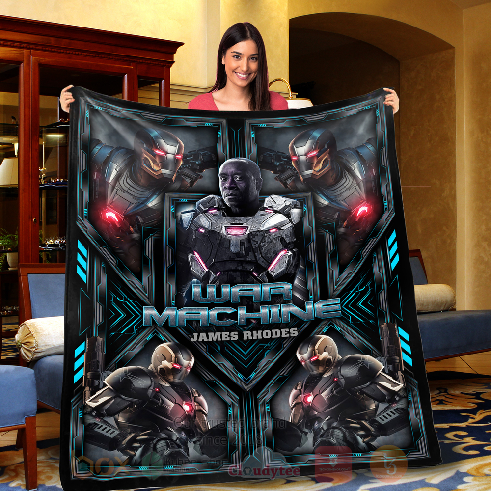 War Machine James Rhodes Blanket