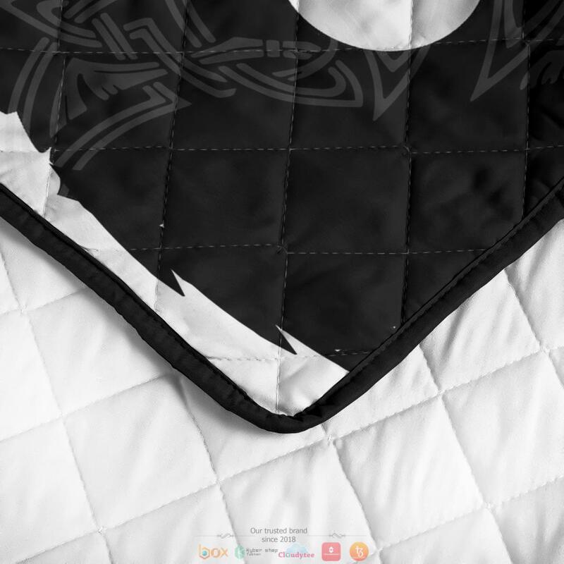 Yin Yang Wolf and Raven Viking Quilt Bedding Set 1 2 3 4