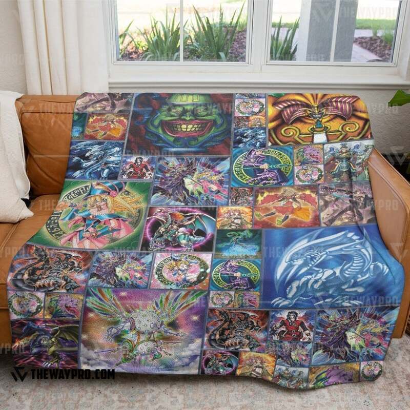 Yu Gi Oh Cards Soft Blanket