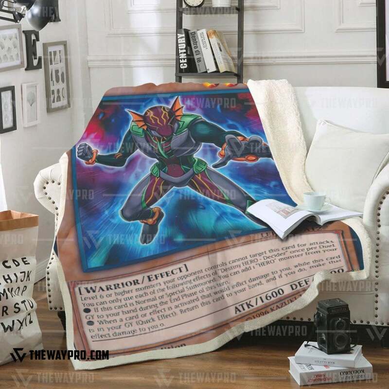 Yu Gi Oh Destiny HERO Decider Blanket