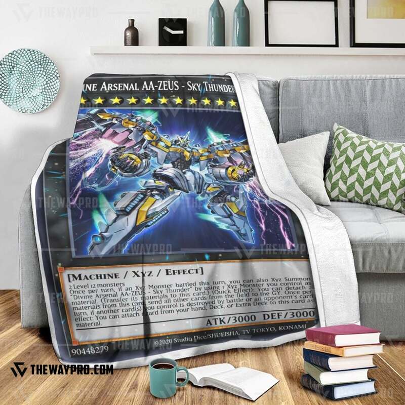 Yu Gi Oh Divine Arsenal AA ZEUS Sky Thunder Blanket 1