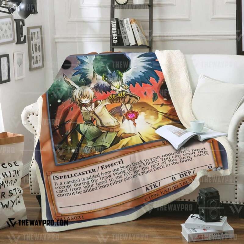 Yu Gi Oh Droll Lock Bird Blanket