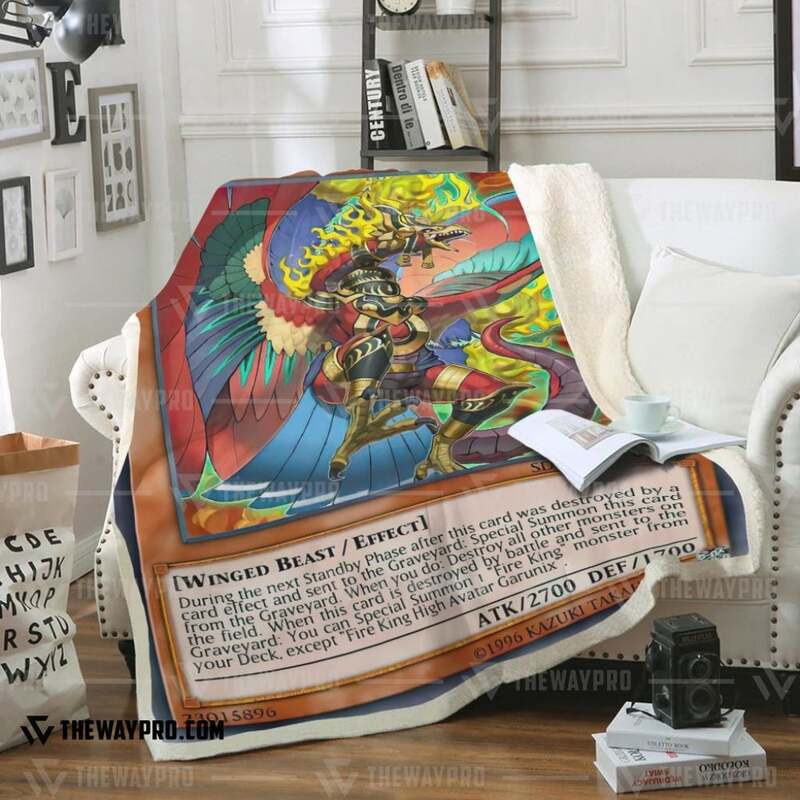 Yu Gi Oh Fire King High Avatar Garunix Blanket