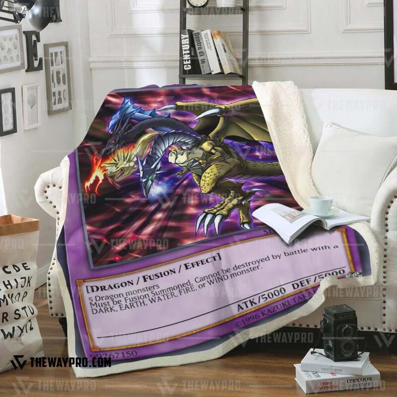 Yu Gi Oh Five Headed Dragon Blanket