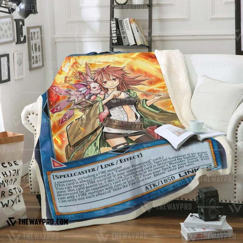 Yu Gi Oh Hiita the Fire Charmer Ablaze Blanket