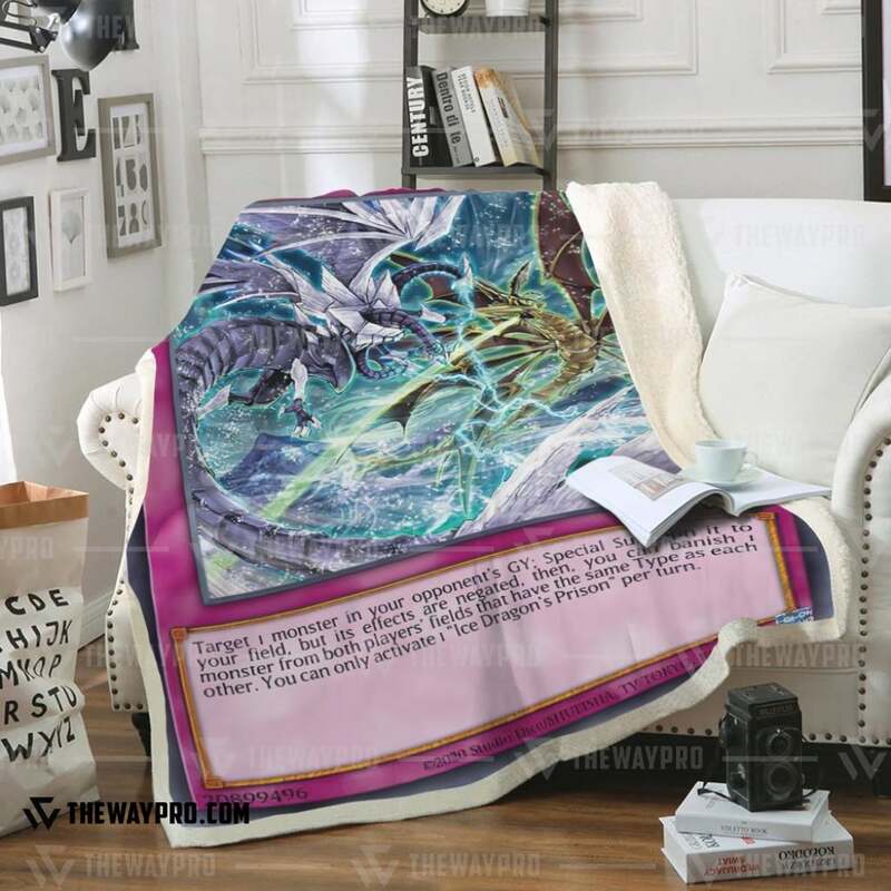 Yu Gi Oh Ice Dragons Prison Blanket