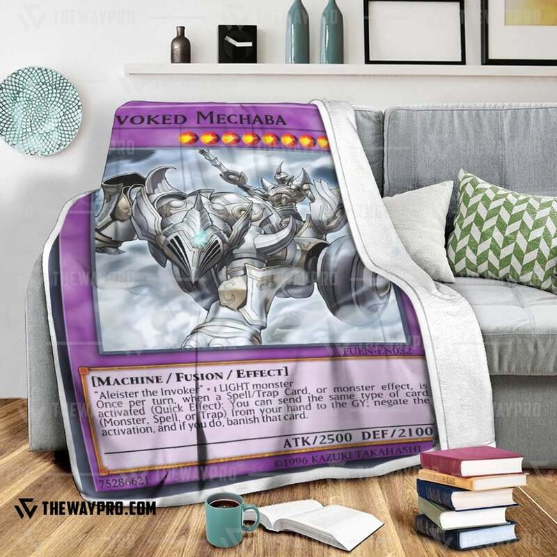 Yu Gi Oh Invoked Mechaba Blanket 1