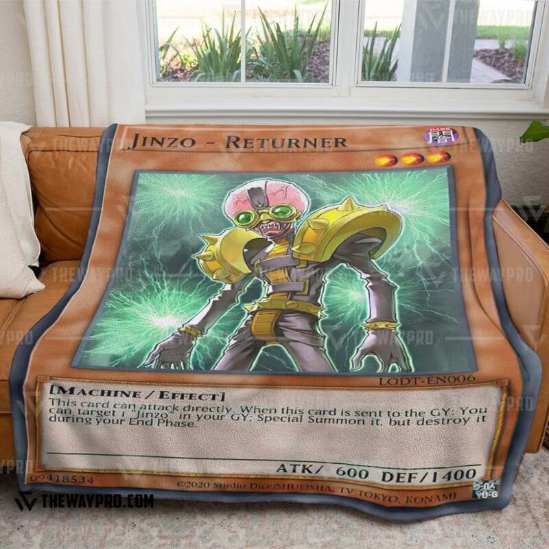 Yu Gi Oh Jinzo Returner Blanket