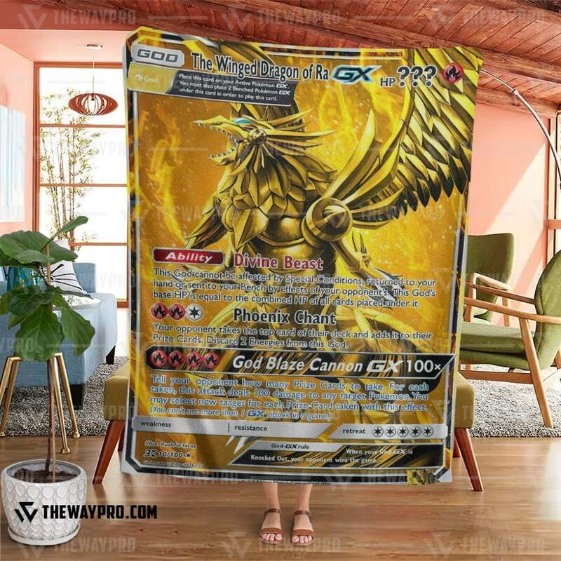 Yu Gi Oh Pokemon The Winged Dragon Of Ra Blanket 1 2 3