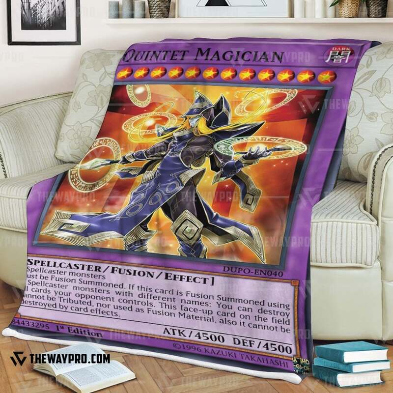 Yu Gi Oh Quintet Magician Blanket 1