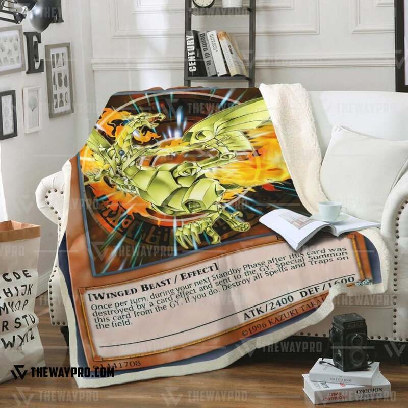 Yu Gi Oh Sacred Phoenix Of Nephthys Blanket