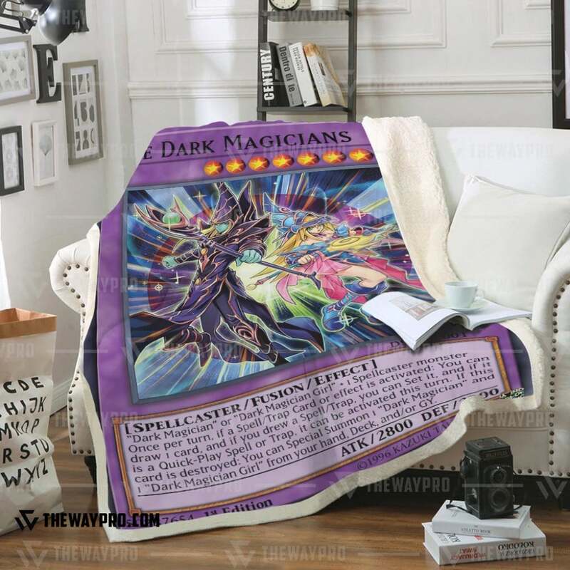 Yu Gi Oh The Dark Magicians Blanket