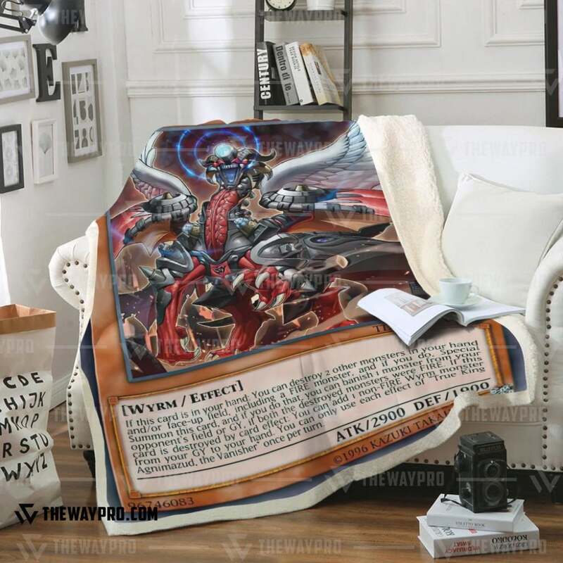 Yu Gi Oh True King Agnimazud the Vanisher Blanket